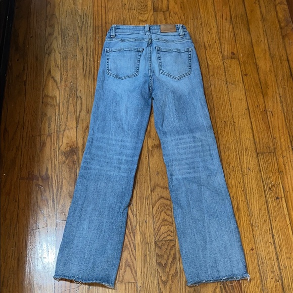 BKE Billie Slim Fit High Rise Cropped Straight Denim Jeans Size 23 - Picture 10 of 10